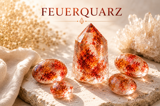 Feuerquarz – Wenn Quarz im Inneren zu glühen scheint
