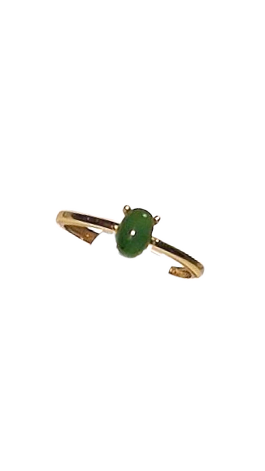 Chrysopras Ring
