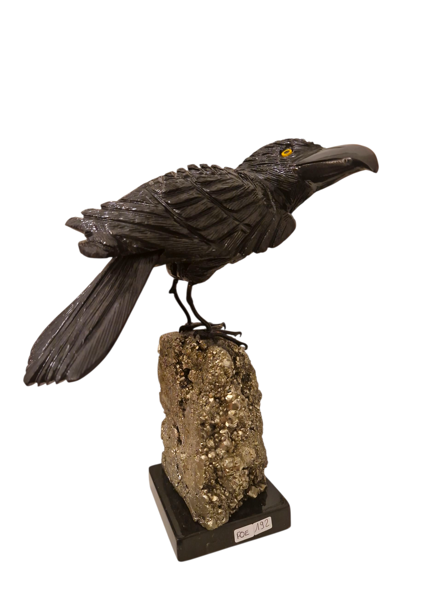 Obsidian/Pyrit Rabe