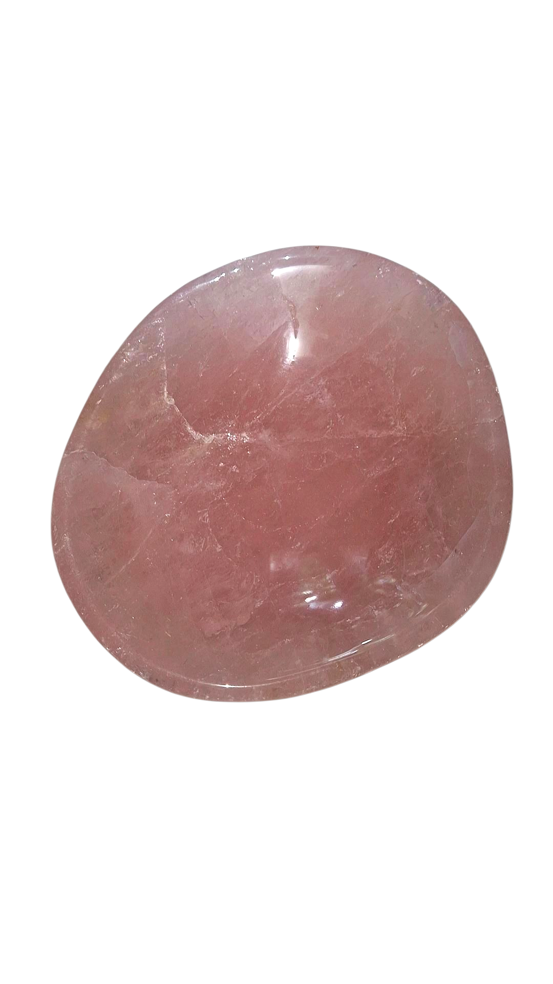 Rosenquarz Schale