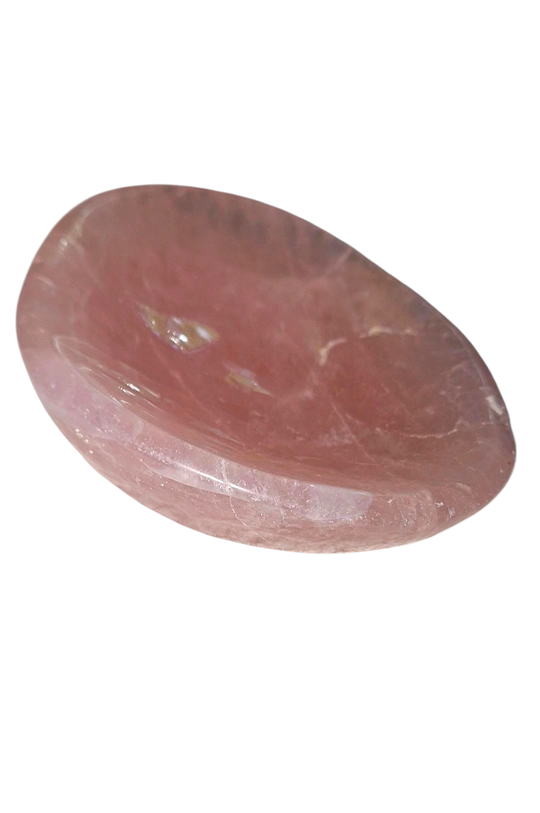 Rosenquarz Schale