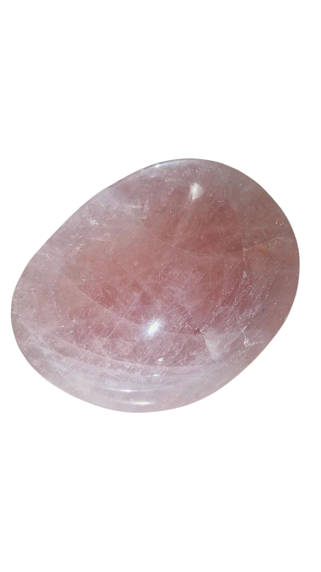 Rosenquarz Schale