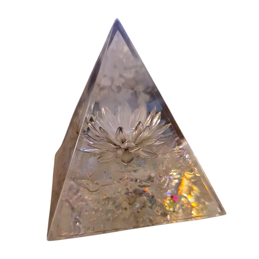 Orgonit Pyramide Opalit/Bergkristall