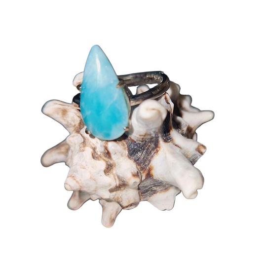 Larimar Ring