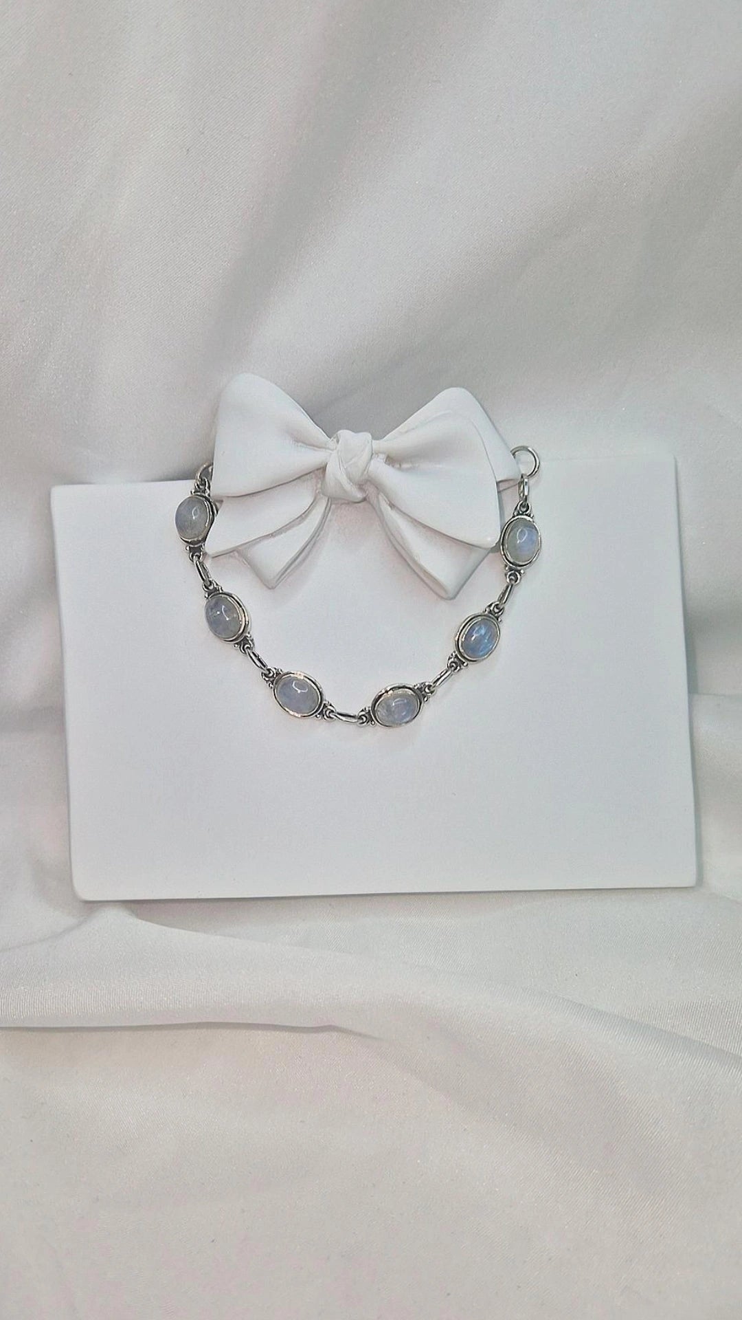 Armband Mondstein