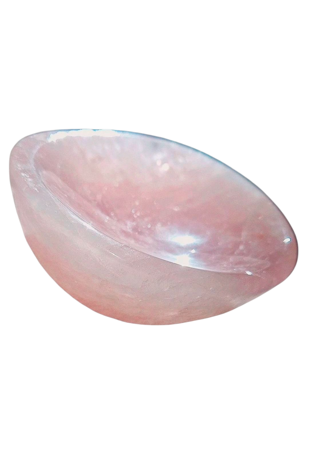 Rosenquarz Schale